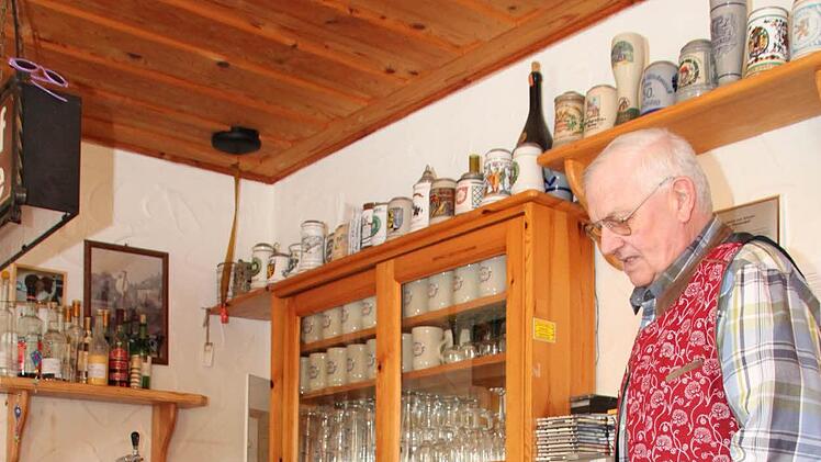 Bierfässer rollt der Rangabauer Dieter Eschenbacher bald nicht mehr  zum Tresen. Foto: Stephan Tiroch