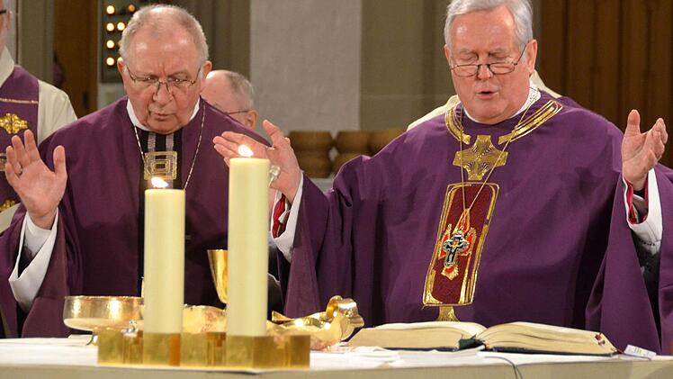 Besuch des Bischofs in Bad Kissingen. Foto: Peter Rauch