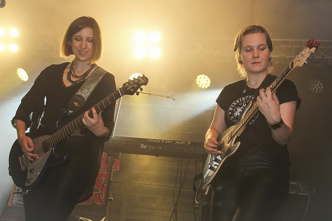 Am Samstag sorgten die Midnight Ladies für Stimmung!