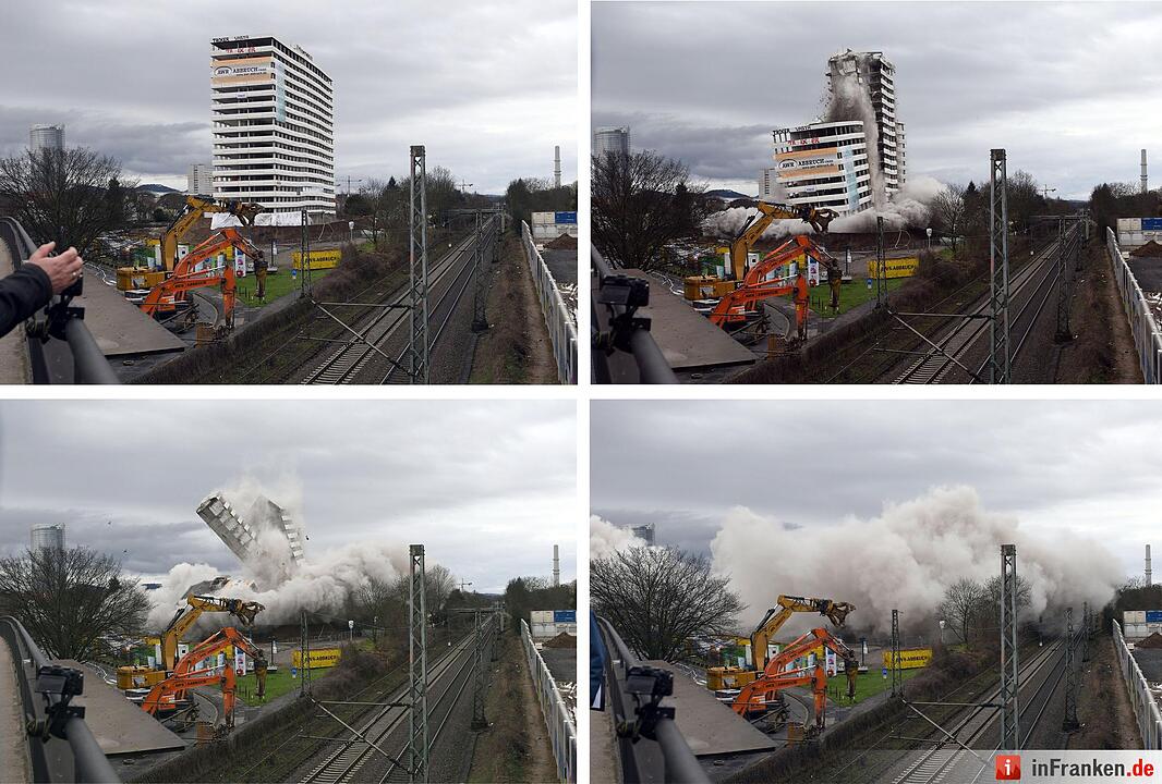 Sprengung des Bonn-Center