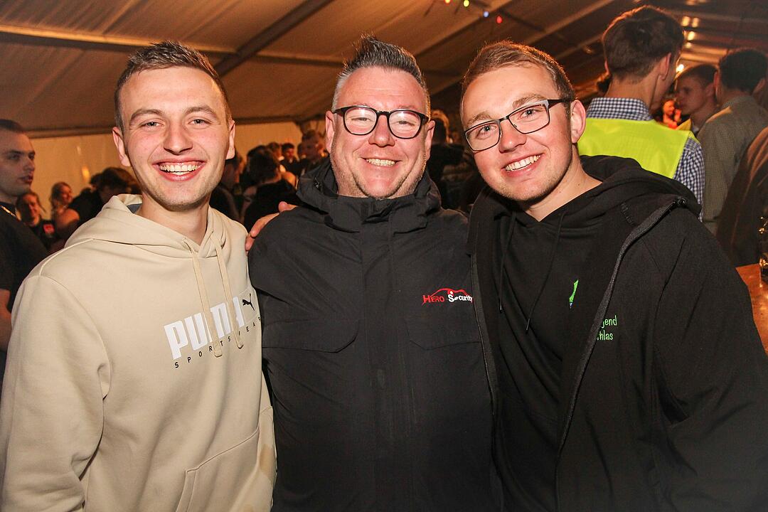 Die Partyband "highline" sorgte f&uuml;r gute Stimmung.