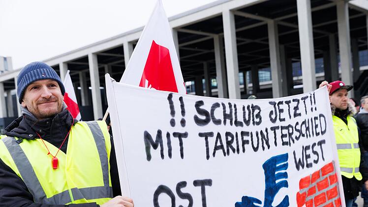 Warnstreik beim Lufthansa-Bodenpersonal