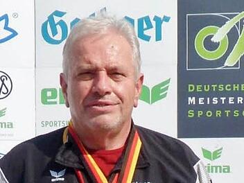 Der Schönbrunner Karl Scharf kehrte mit einer Gold- und einer Silbermedaille von der deutschen Meisterschaft zurück. Foto: pr