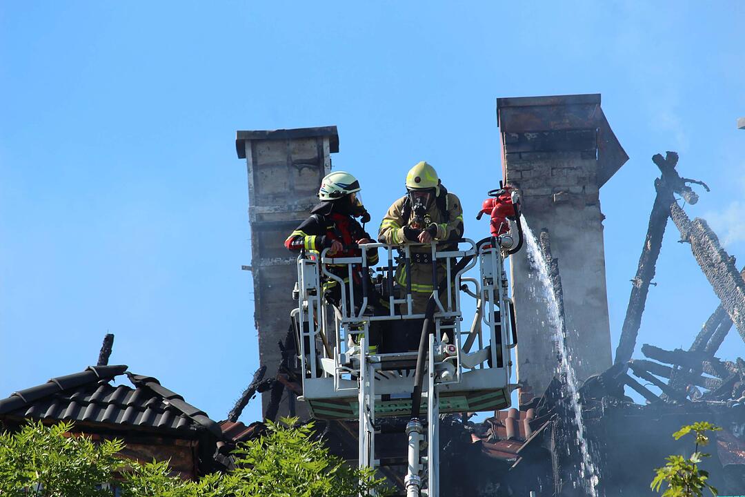 Wohnhausbrand in Bayreuth