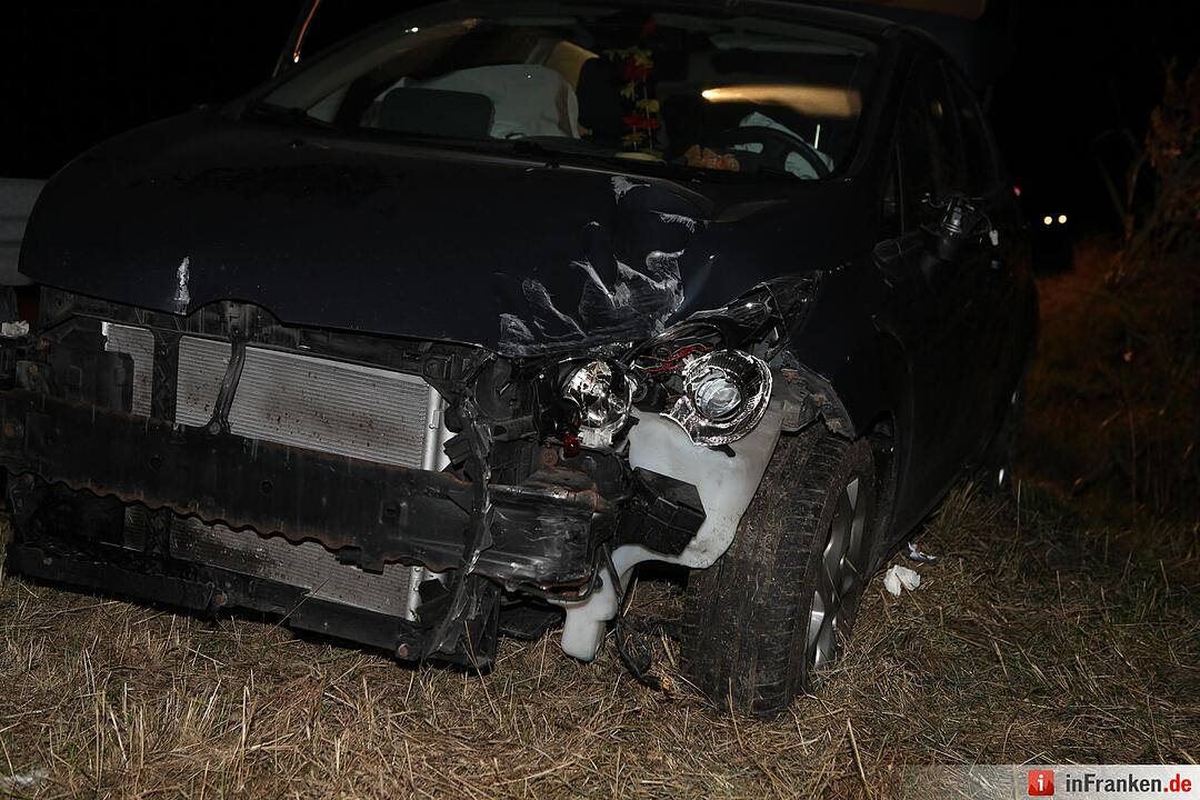 Tödlicher Unfall bei Lehrberg im Kreis Ansbach