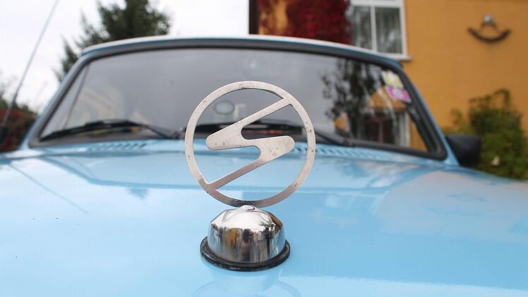 Nur das Trabant-Zeichen ist nicht original am 1.1 von Dieter Weith. Foto: Thomas Heuchling