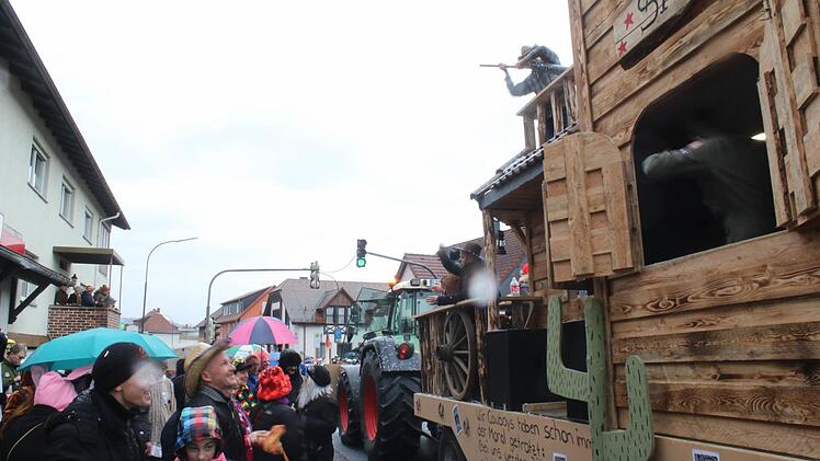 Sinntaler Faschingszug in Altengronau am 30. Januar 2016 Foto: Steffen Vetter