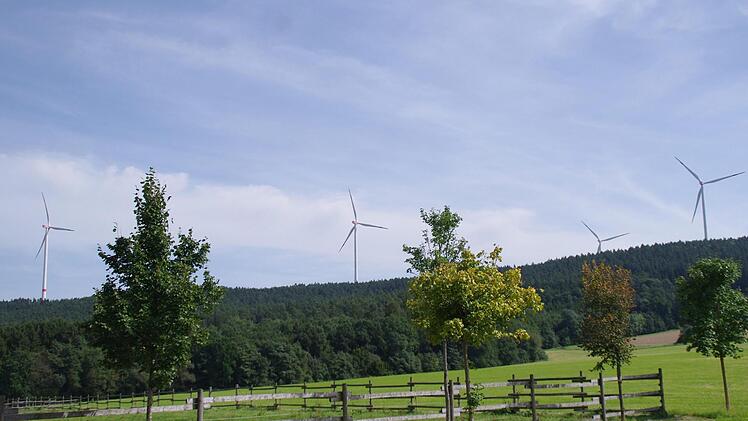 Der Windpark Hain-Ost bleibt auch im neuen Jahr Gesprächsthema.  Foto: Marco Meißner/Archiv