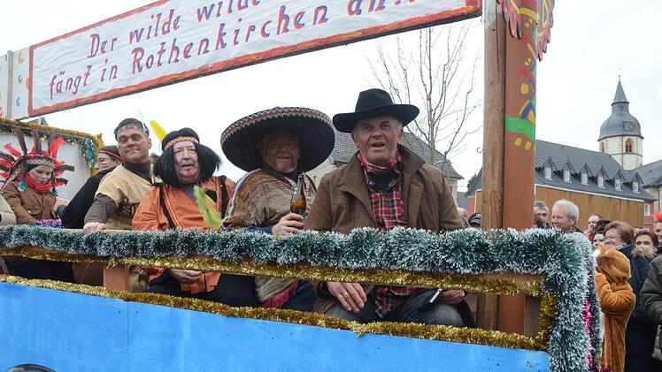 Impressionen vom Faschingsumzug in RothenkirchenKarl-Heinz Hofmann