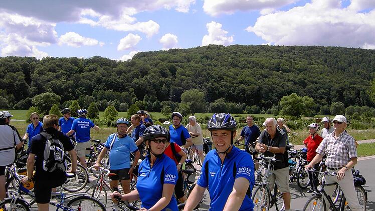 Die Radtour B&auml;derland Bayerische Rh&ouml;n startet am Montag, 26. Juni in Bad Kissingen. Foto: Archiv/Paul Ziegler