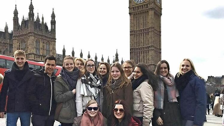 Ein Ausflug nach London gehörte zum Programm.