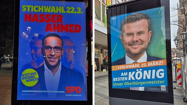 Oberb&uuml;rgermeister-Stichwahl in N&uuml;rnberg: Erste Zahlen liegen vor