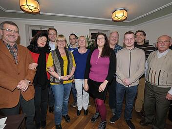 Ludwig Paulus (l.) führt die Kandidatenliste an. Foto: Roland Meister