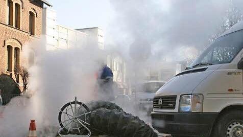 Im vergangenen Jahr dampfte es gewaltig an der Ecke Callenberger/Raststraße.
