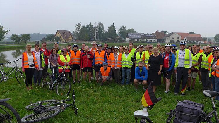 Gottesgab ist auch heuer wieder ein Etappenziel. Unser Bild stammt von 2014. Foto: privat