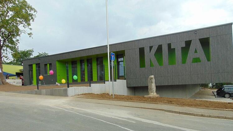 Die neue Kita Gräfenberg Foto: Petra Malbrich