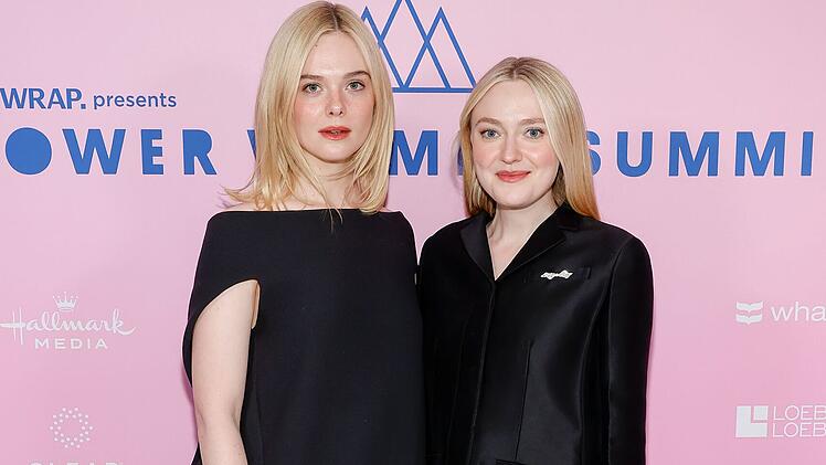 Elle Fanning (links) und ihre große Schwester Dakota begannen ihre Hollywood-Karriere gemeinsam.