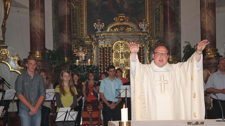 Der Primizsegen war der Höhepunkt der Feierlichkeiten.