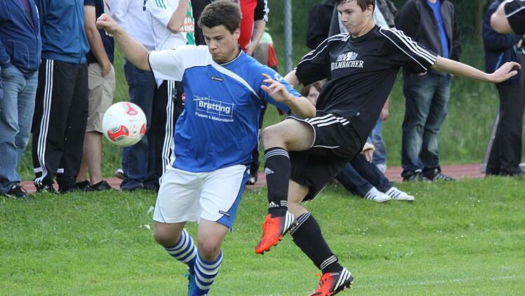 Raphael Porzelt vom SV Pretzfeld gelangen - wie Robert Lewandowski für den FC Bayern - fünf Tore in einem Spiel. Foto: Uwe Kellner