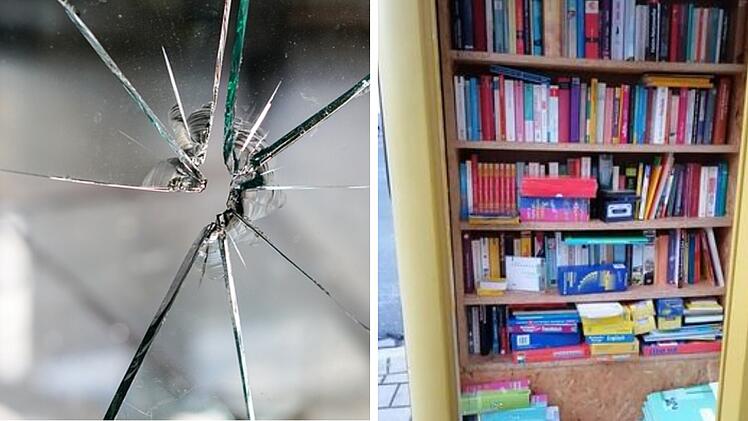 Röthenbach: Beliebte Tauschzelle wird zur Zielscheibe von Randalierern - "sehr ärgerlich"