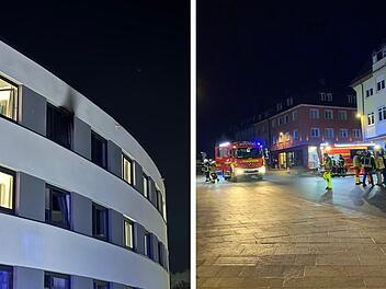 Brand in Schweinfurter Hotel - 100 G&auml;ste aus Zimmern evakuiert