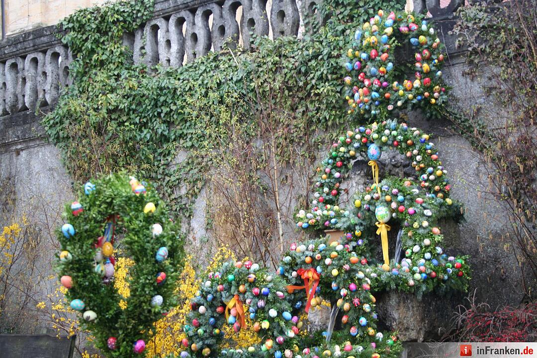 Osterbrunnen in der Fränkischen Schweiz