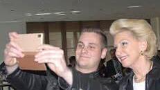 Gelegenheit für ein Selfie
