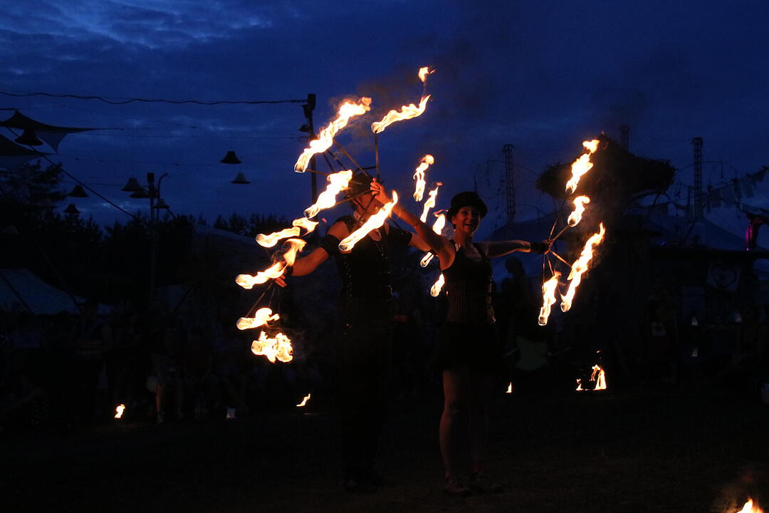 Klangtherapie 2017 - Die Feuershows