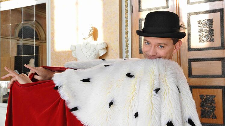 Jens Janke übernimmt die Rolle des  Bill Snibson in der Coburger Neuinszenierung von Noel Gays Musical "Me and My Girl".Foto: Andrea Kremper