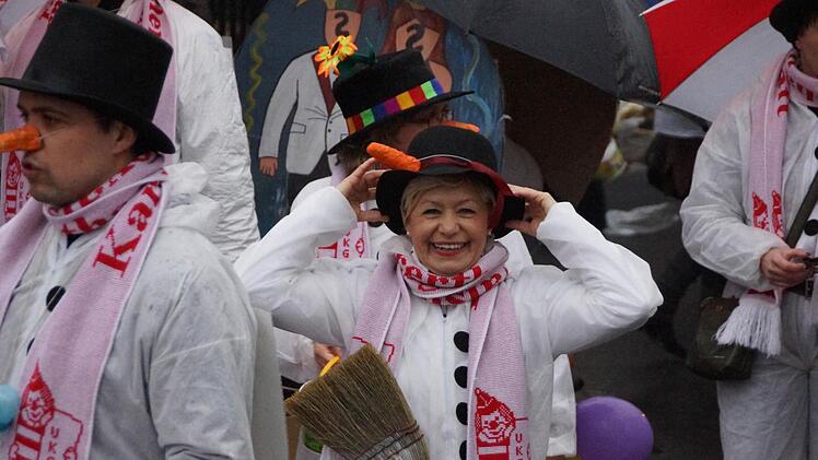 Faschingszug in Diebach. Foto: Arkadius Guzy