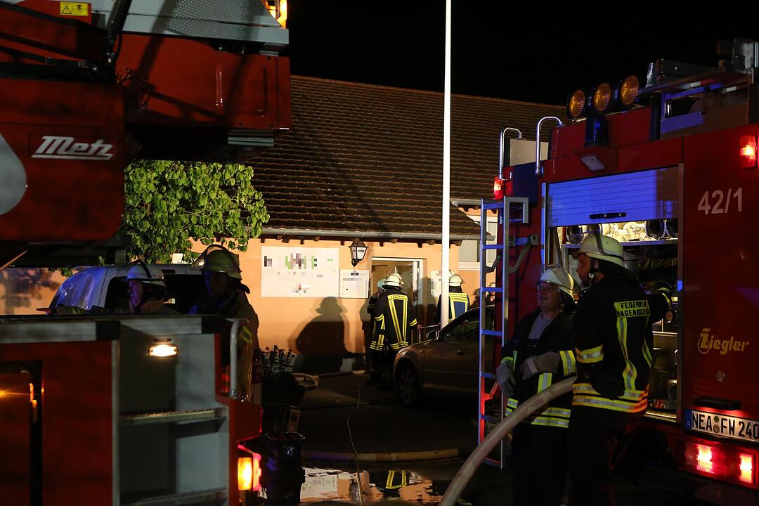 Brand in Hagenbüchach