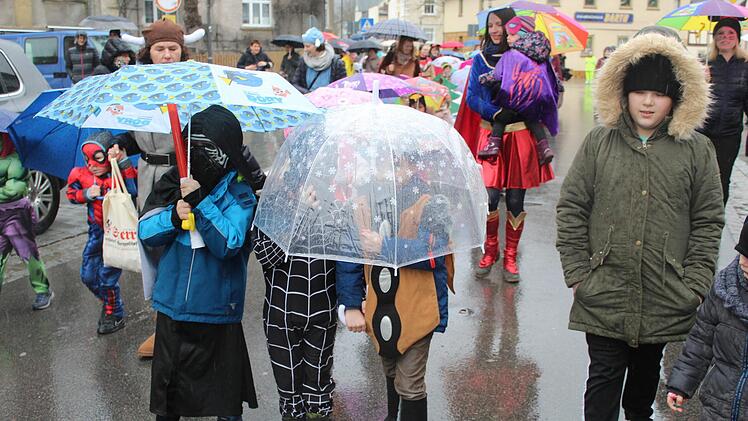 Auch Ninjas, Spiderman & Co. haben es gerne trocken.