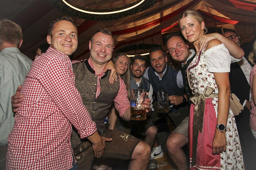 Am Donnerstag spielten die "Stoapfälzer Spitzbuam".