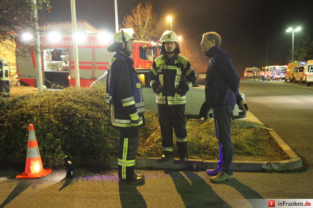 Medizinischer Großeinsatz in Herzogenaurach