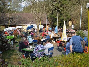 Der Biergarten auf dem Zeilberg ist ein beliebtes Ausflugsziel. Jetzt wurde das damit verbundene Integrationsprojekt  durch den  Bezirk Unterfranken ausgezeichnet.  Diakonisches Werk Bamberg Forchheim