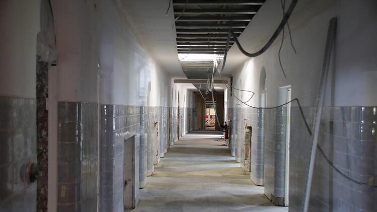 Eindrücke von der Baustelle für das neue Behördenzentrum. Foto: Ralf Ruppert