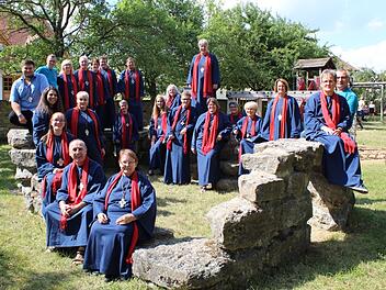 Der Chor "Voice of glory" gibt ein Benefizkonzert.Foto: Birgit Gauster