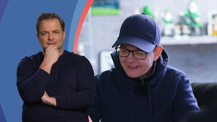 Martin R&uuml;tter und Melle Hofmann sind geteilter Meinung.