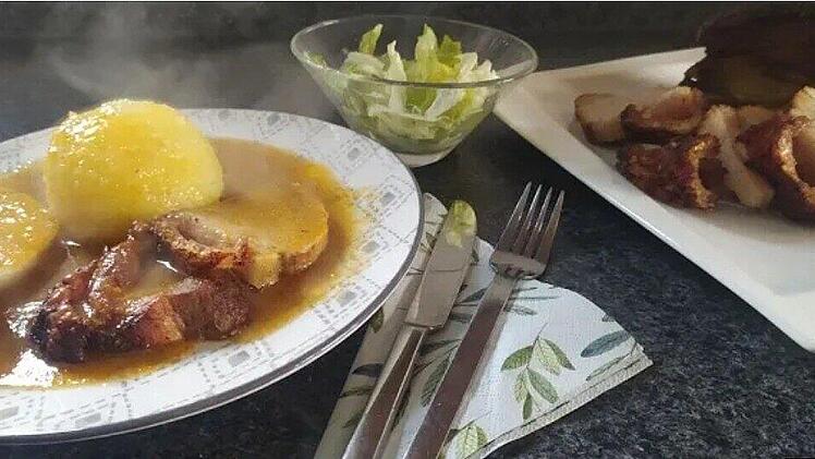 Sch&auml;uferla-Krustenbraten