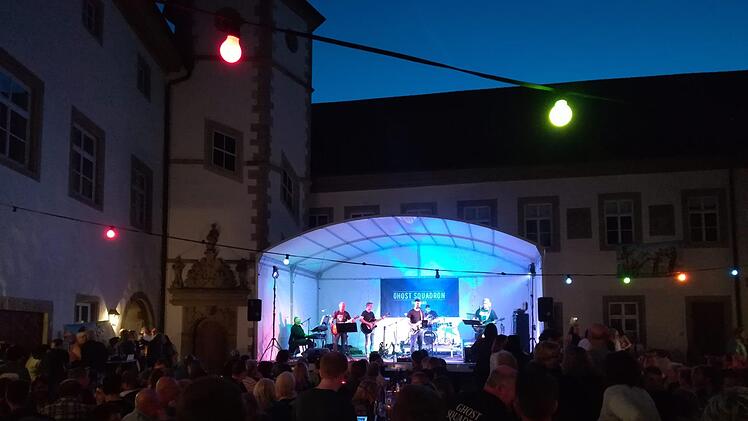 Open-Air Konzert mit "Ghost Squadron". Matthias Nöth