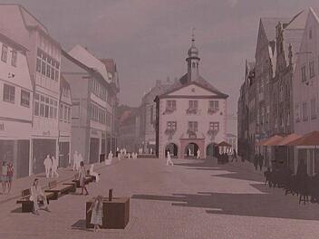 Die Stadtplaner haben sich der Bad Kissingern Fußgängerzone schon angenommen. Aber was sagen die Bürger dazu? Demnächst sollen sie zu dem Projekt ihre Meinung sagen. Foto: Archiv