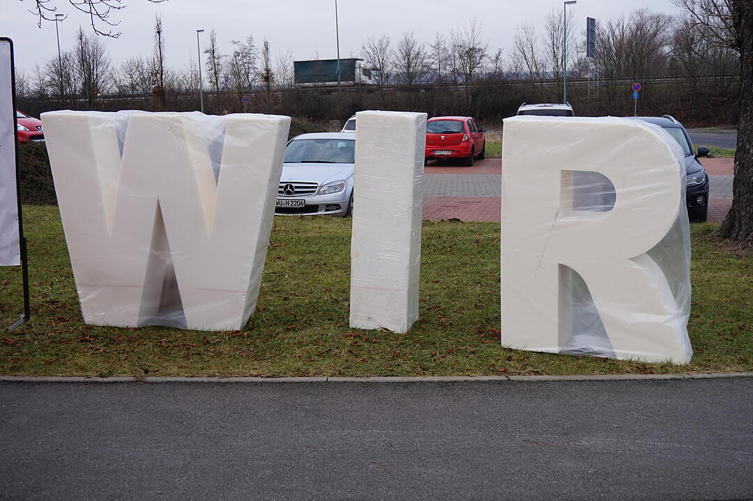 Warnstreik IG Metall in Kitzingen