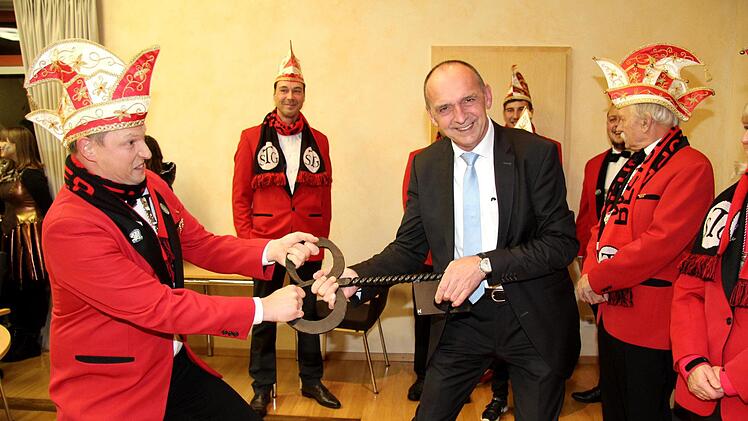 Impressionen vom Rathaussturm  Richard Sänger