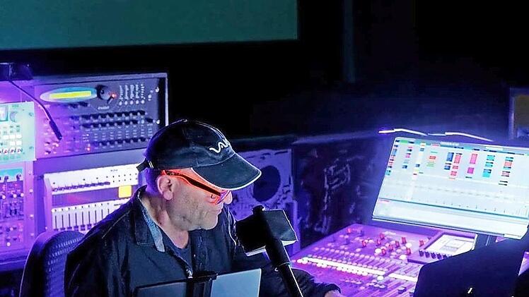 In seinem Element: Richard Aicher Foto: privat