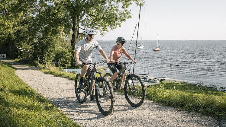 Klein Kanada, Chiemsee, Ausflug, Wandern, Radfahren