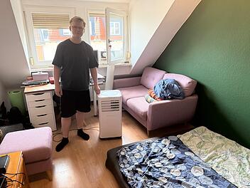 Bamberg: Student leidet an Hitze in Dachgeschosswohnung