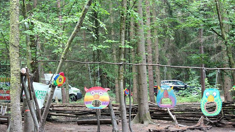 Impressionen aus dem Waldkindergarten  Foto: Johanna Blum