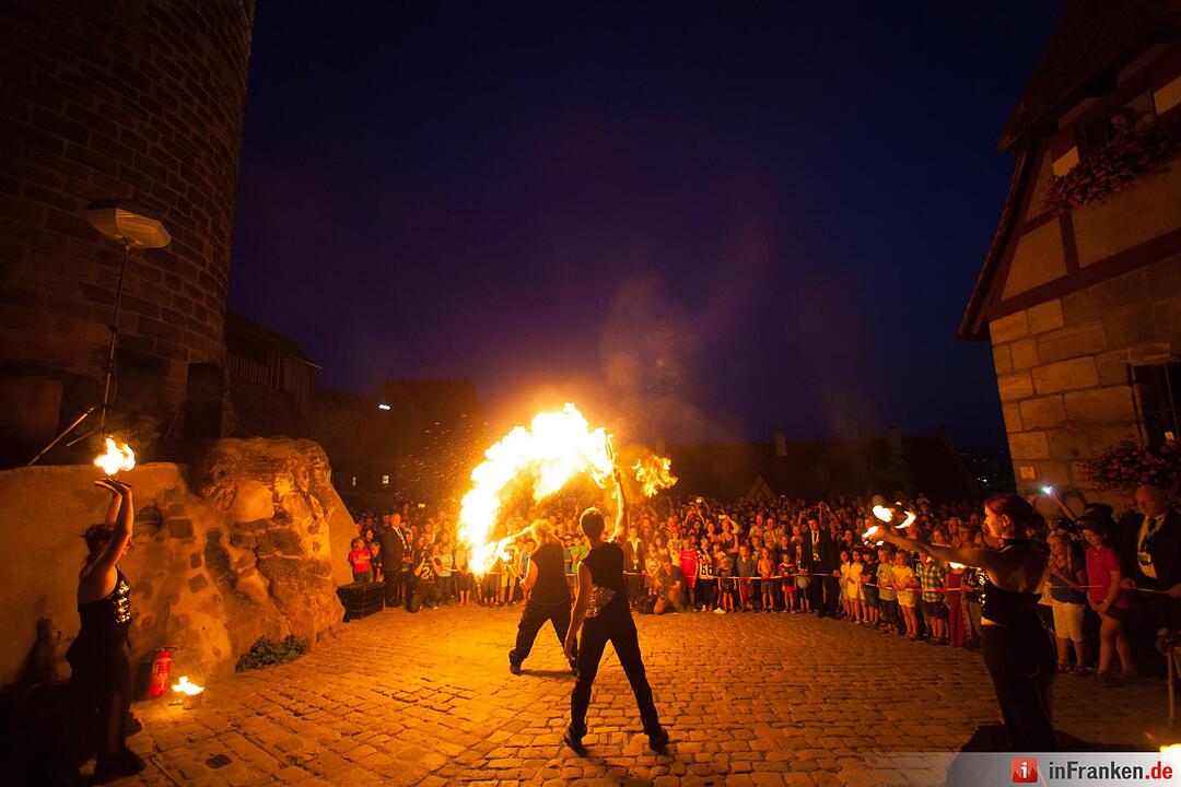 Erste Burgnacht auf der Kaiserburg