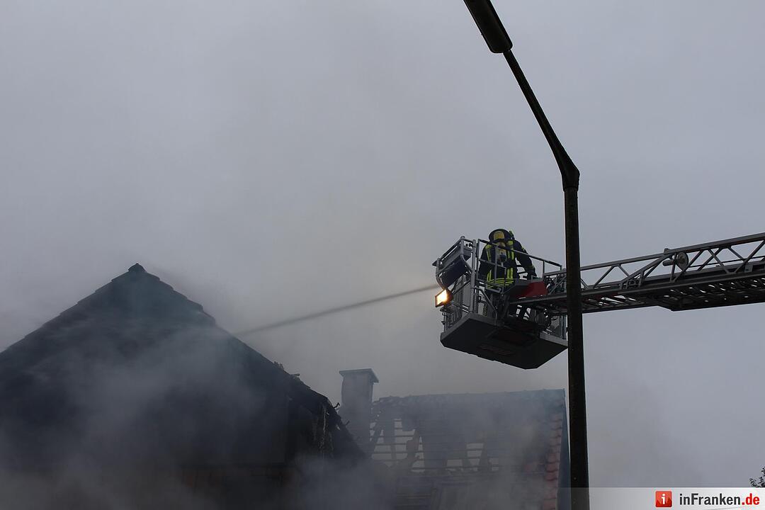 Kreis Fürth: Zwei Verletzte bei Brand