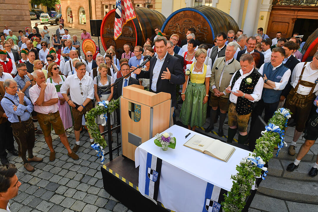 Der Auftakt der Kulmbacher Bierwoche 2018